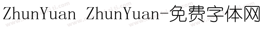 ZhunYuan ZhunYuan字体转换